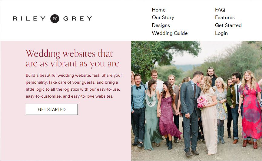 Riley & Grey Wedding Platform