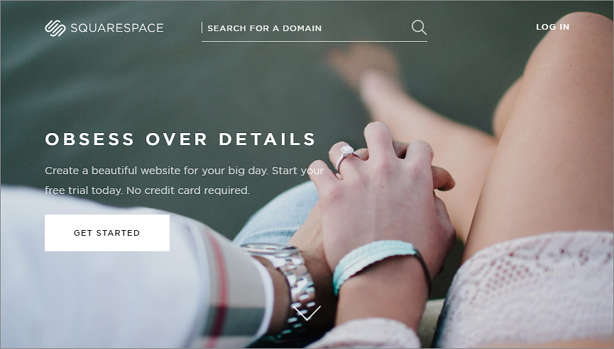 Squarespace – Maker for Wedding Sites and NotOnly
